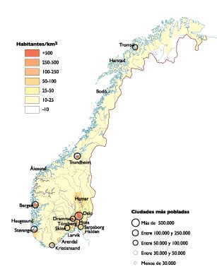 norwegian cities by population.